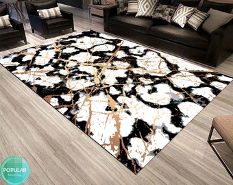 Alfombra / alfombra impresa en 3D personalizada Sala de estar Colores vivos Hecho a mano Hogar Decorativo Diseño especial Piso lavable antideslizante Interior