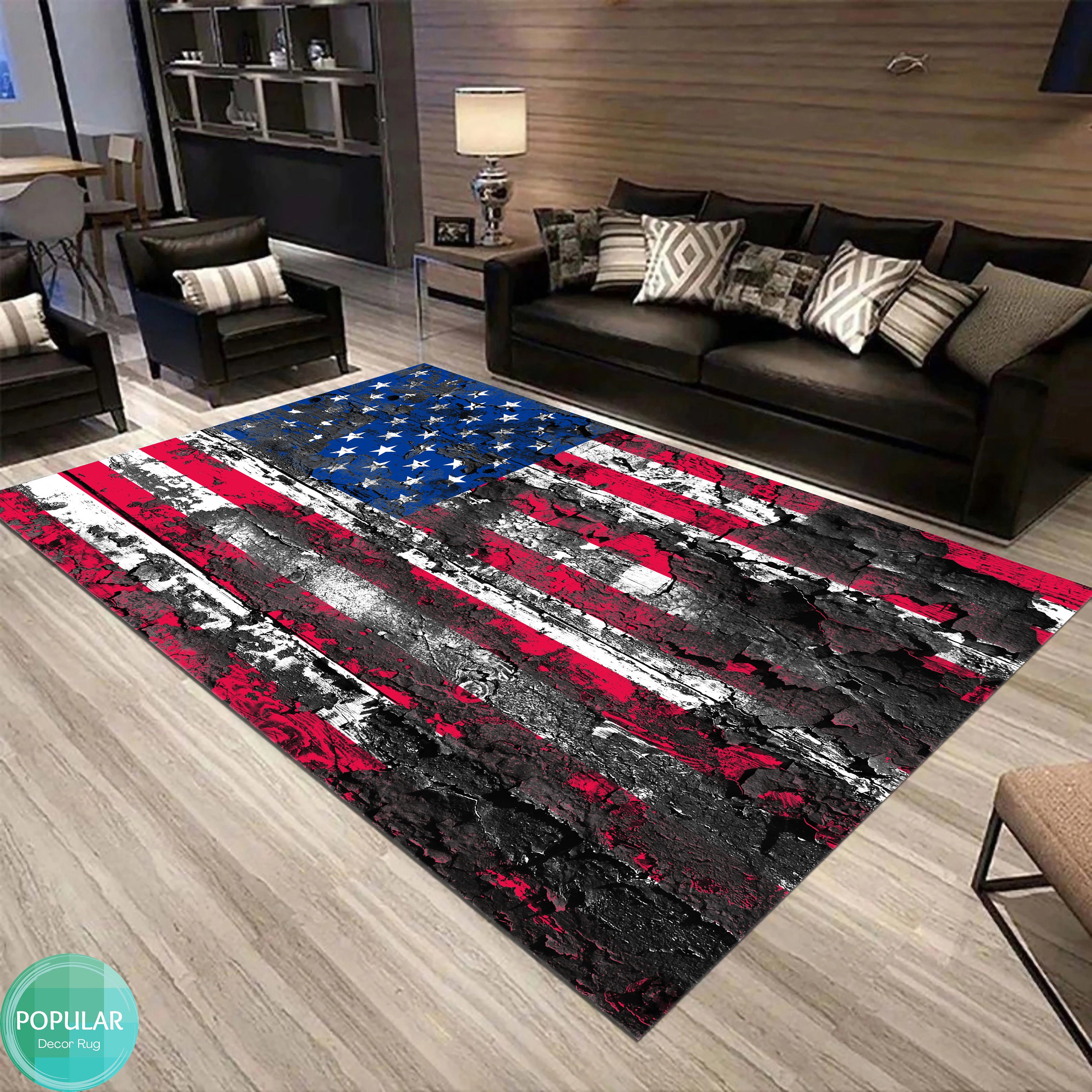 アメリカの特別な贈り物、アメリカンイーグルフラッグエリアラグ