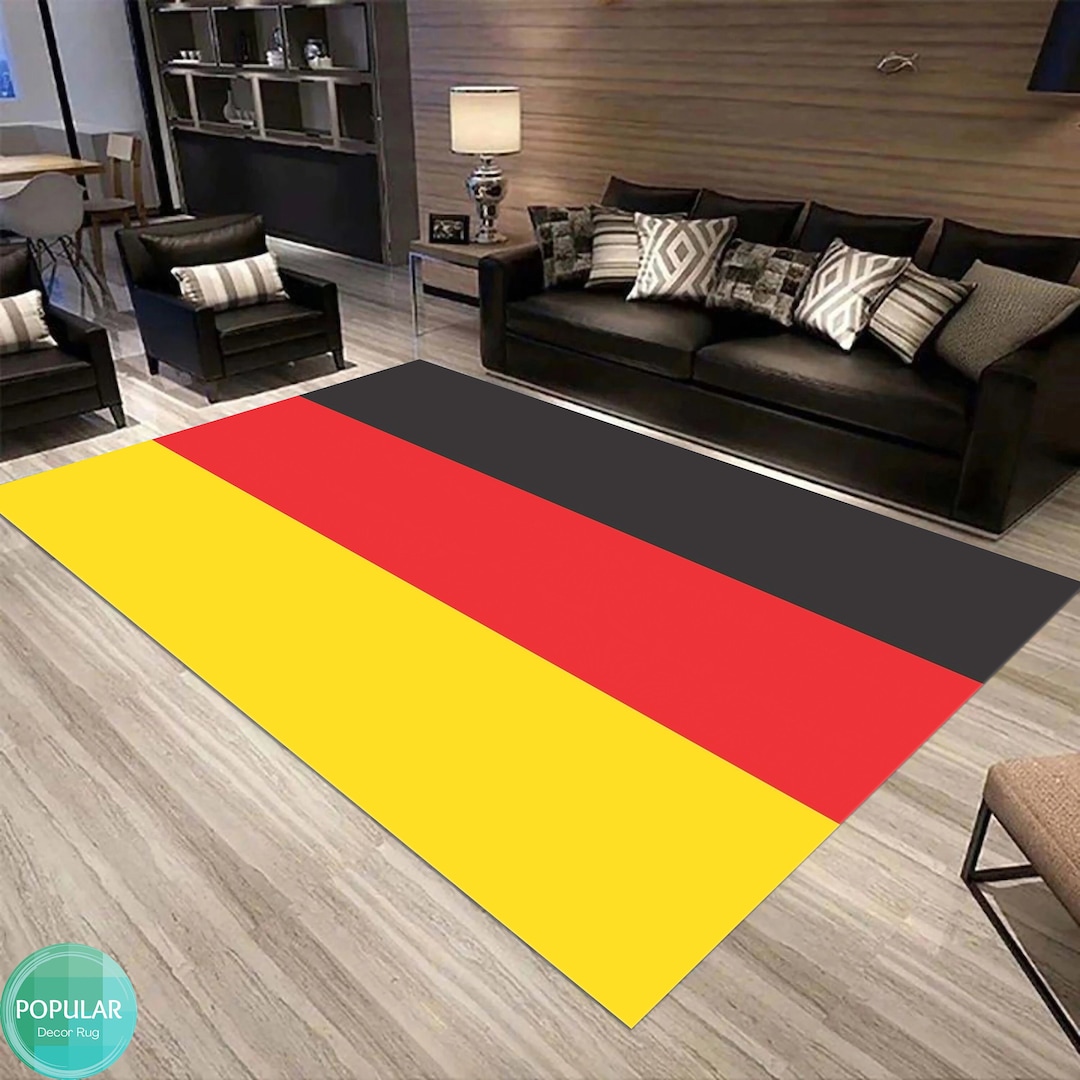 Germany Flag Mat, Wall Decor Gift Rug, Deutschland Banner Carpet, Germany Special Flag, Ground Rug, Floor Gift, Home Decor Rug