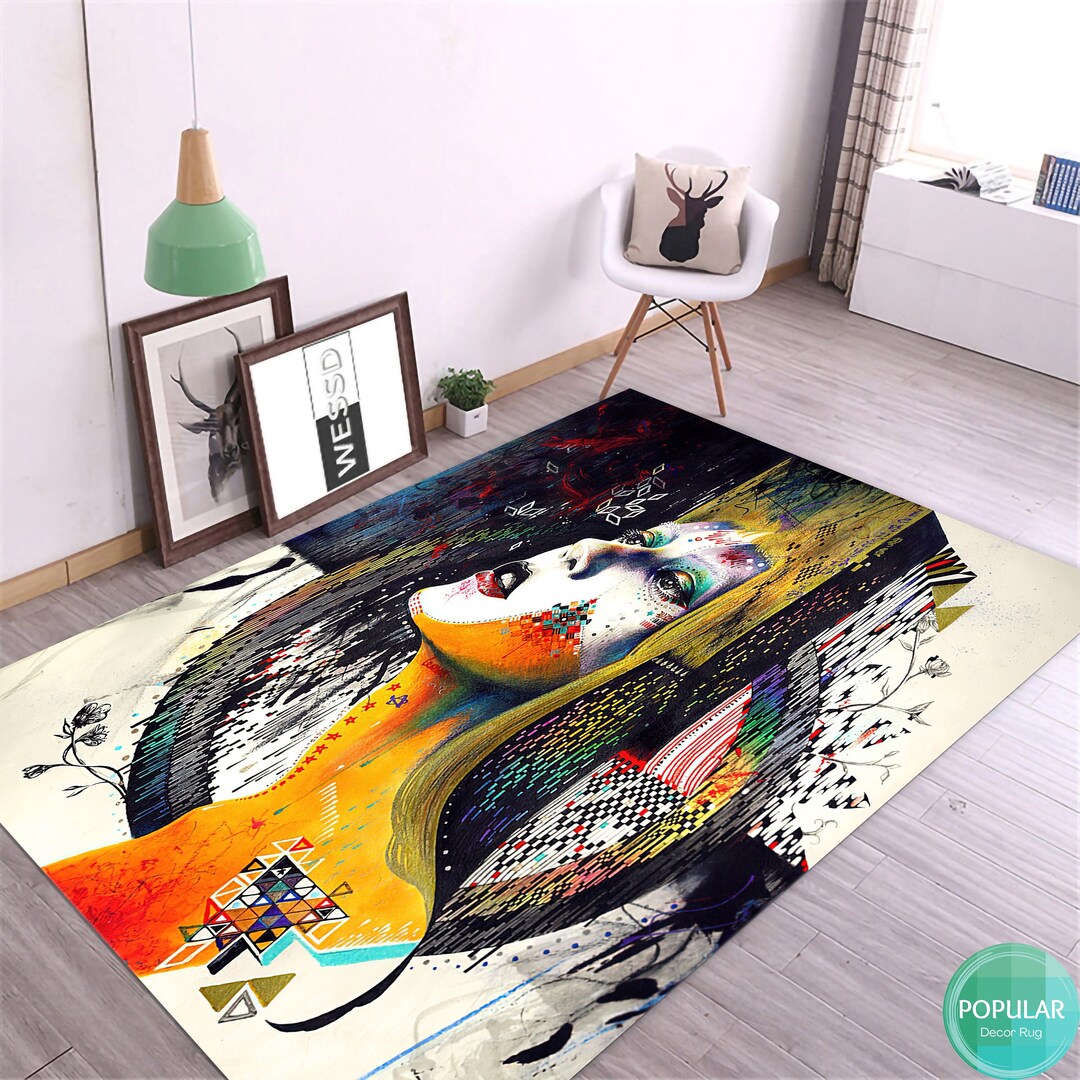A Tribute to Bee Area Rug, Livingroom Area Rug, Home Decoration Rug ...