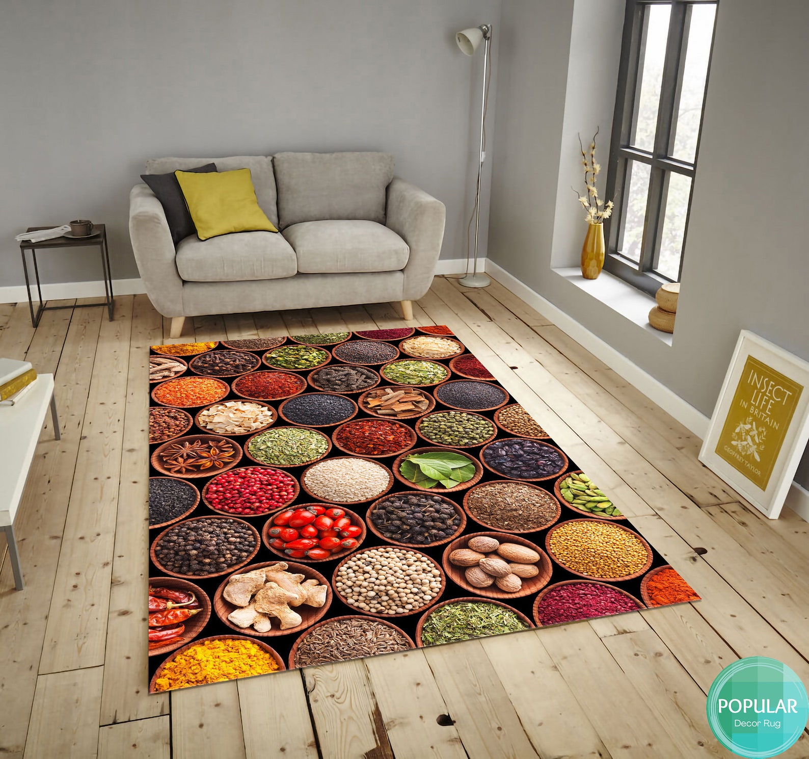Kitchen Rug, Cooking Carpet, Diningroom Mat, Ground Carpet, Floor ...