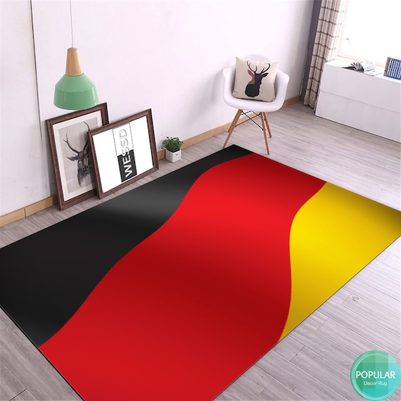 ドイツ国旗マット、壁装飾ギフトラグ、ドイツバナーカーペット ドイツ国旗マット、壁装飾ギフトラグ、ドイツバナーカーペット