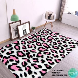 Leopard rug, leopard pattern, zebra rug, zebra pattern, animal pattern rug, leopard print, leopard decor, art decor, wild animal rug
