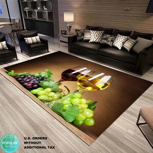 Whiskey Glass, Alcohol Rug, Spirits Mat, Drink Art Carpet, Wine Runner, Beer Art Designer, Aqua Vitae Gift, Drinking Room, Kitchen Wall Rug