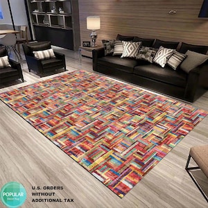 Alfombra de vinilo con azulejos vintage y marco decorativo. Diseño de azulejos turcos, impreso en vinilo.