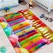 Very Colorful, Happy Birthday Rug, Birthday Gift, Birthday Art ...