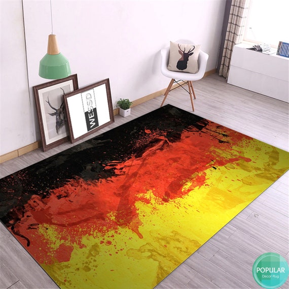 Germany Flag Mat, Wall Decor Gift Rug, Deutschland Banner Carpet, Germany Special Flag, Ground Rug, Floor Gift, Home Decor Rug, Wall Art