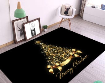 Noel Gift, 2027, Merry Christmas Rug, Pine Tree, Christmas Santa Claus And Snowmain Rug, Christmas Gift, Xmas Carpet, Rugs For Living Room,