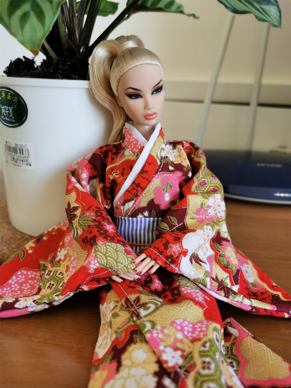 Japanese Kimono Dress Suit 1/6 Doll Clothes for Etsy