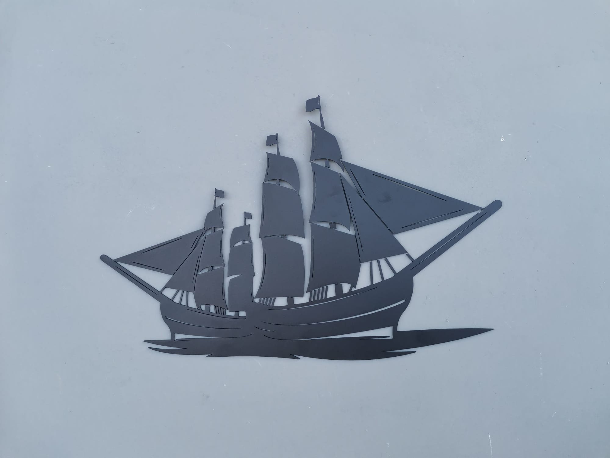 Nautical Ship Metal Wall Art Ship Metal Wall Decor Ship Etsy