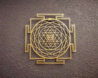 Sri Yantra ,Golden Ratio, Metatrons , Flower of Life Sacred Metal Wall Decor, Modern Decoration for Home, Metal Wall Art, Housewarming Gift