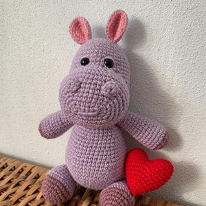 Amigurumi Alfie the Hippo