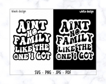 Non c'è famiglia come quella che ho SVG-PNG, Famiglia SVG, Famiglia Runion SVG, Famiglia divertente SVG, Non c'è famiglia SVG, Maglietta di famiglia alla moda SVG