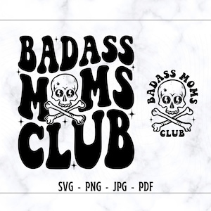 Club de Mamás Rudas SVG-PNG, Mamá SVG, Camiseta de Mamá SVG, Camiseta Divertida de Mamá Png, Mamá SVG, Mamá Ruda SVG, Mamá Moderna SVG, Vida de Mamá, Día de la Madre SVG