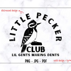 Little Pecker Club SVG-PNG, Funny Bird Svg, Woodpecker Svg, Bird Lover Svg, Adult Humor Svg, Bird Svg, Funny Shirt Svg, Trendy Svg, Retro