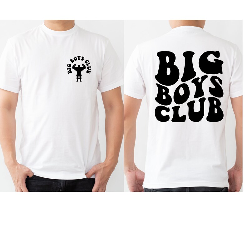 Big Boys Club SVG Big Boys Club PNG Big Boys Club Shirt Big Etsy