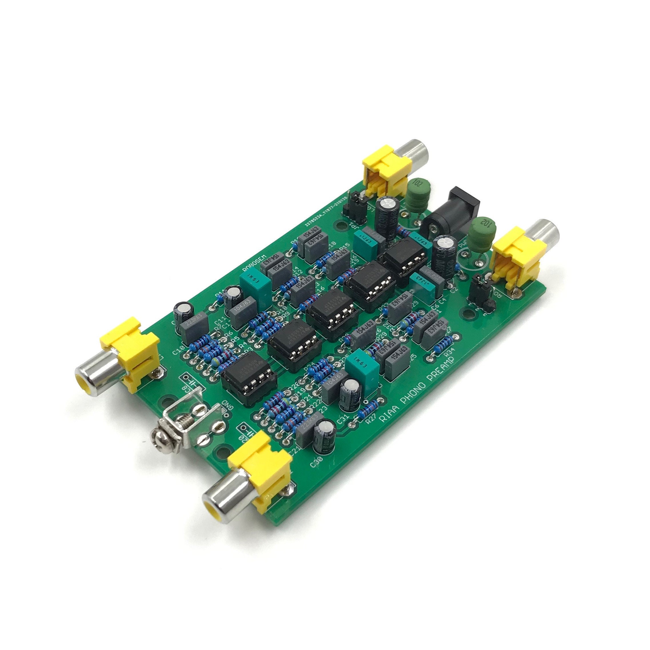 Phono Preamplifier Circuit Board MM Riaa Preamp HIFI Amplifier With