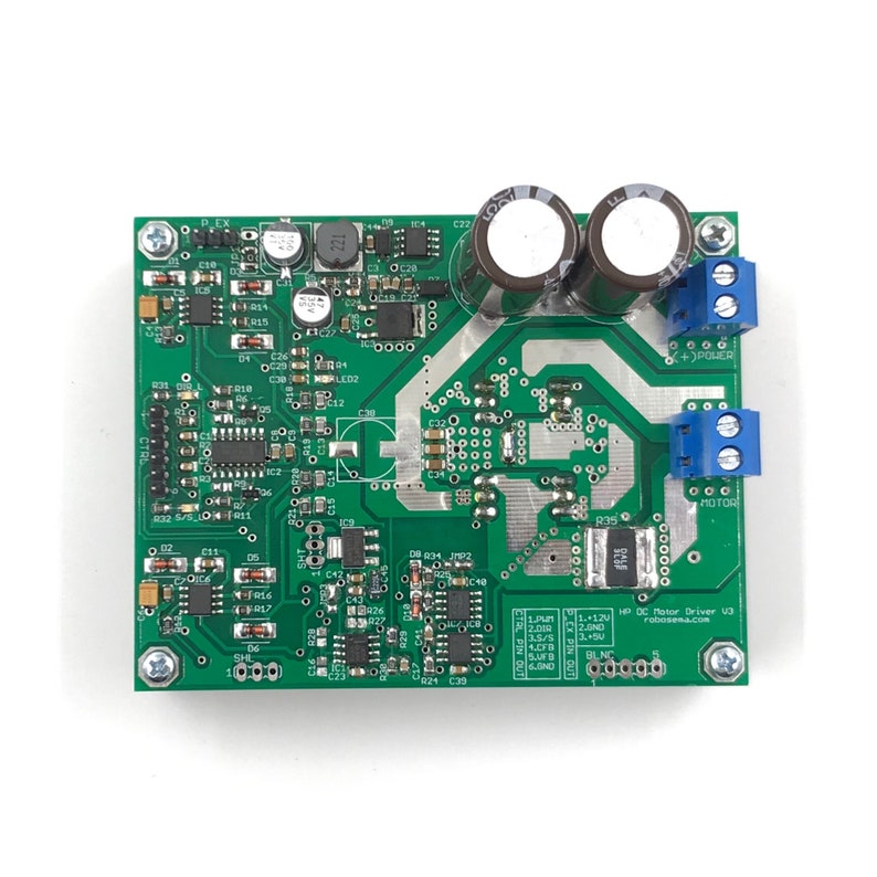 Hbridge DC Motor Driver Circuit Module 12V 24V 20A With Precision