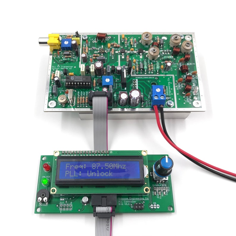 PLL Fm Transmitter Circuit Module 7W 87.5-108 Mhz for Fm Broadcasting Station Adjustable Frequency 7 Watt VHF Radio Band RF Amplifier image 3