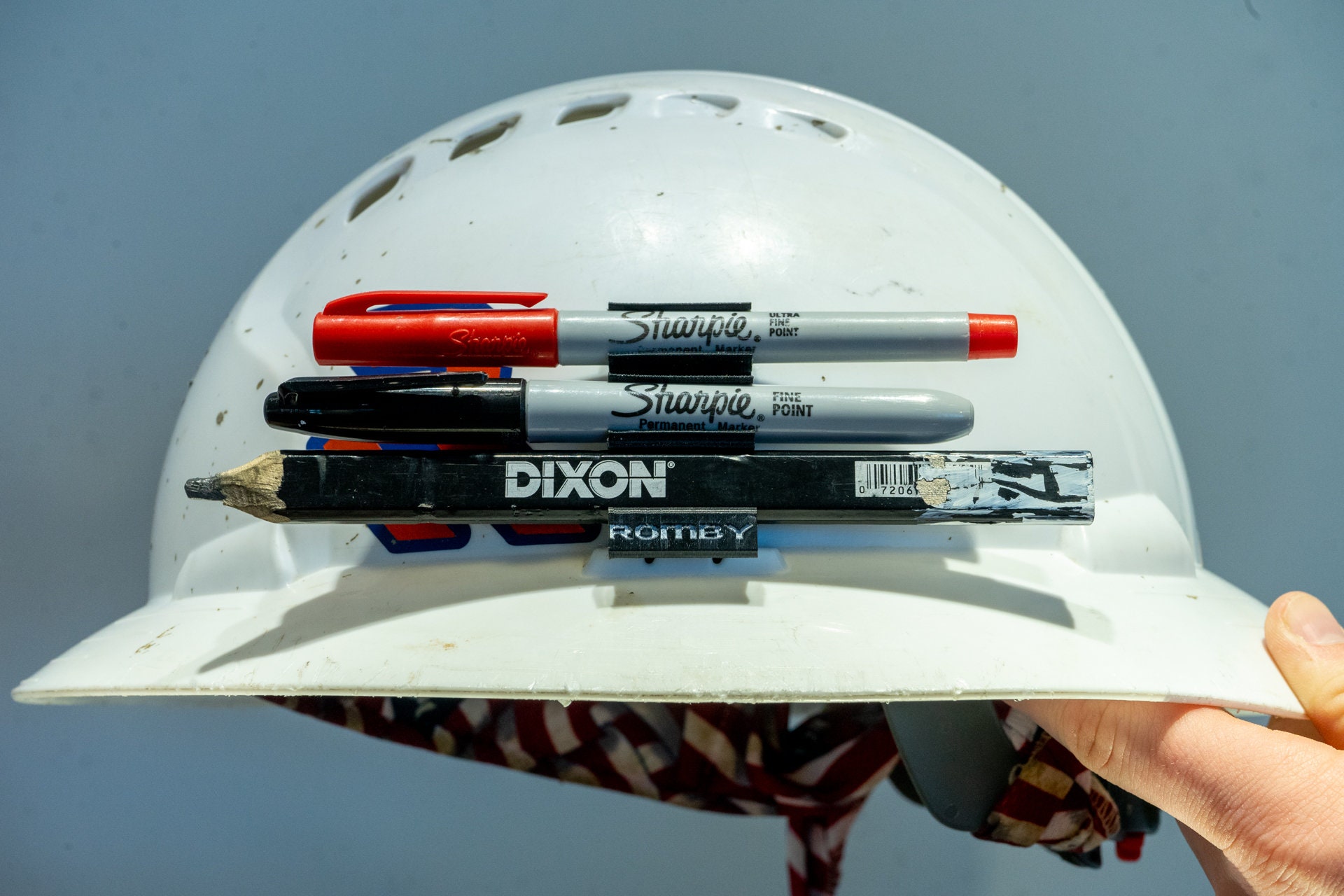 Custom Hardhat Pencil and Marker Holder Etsy