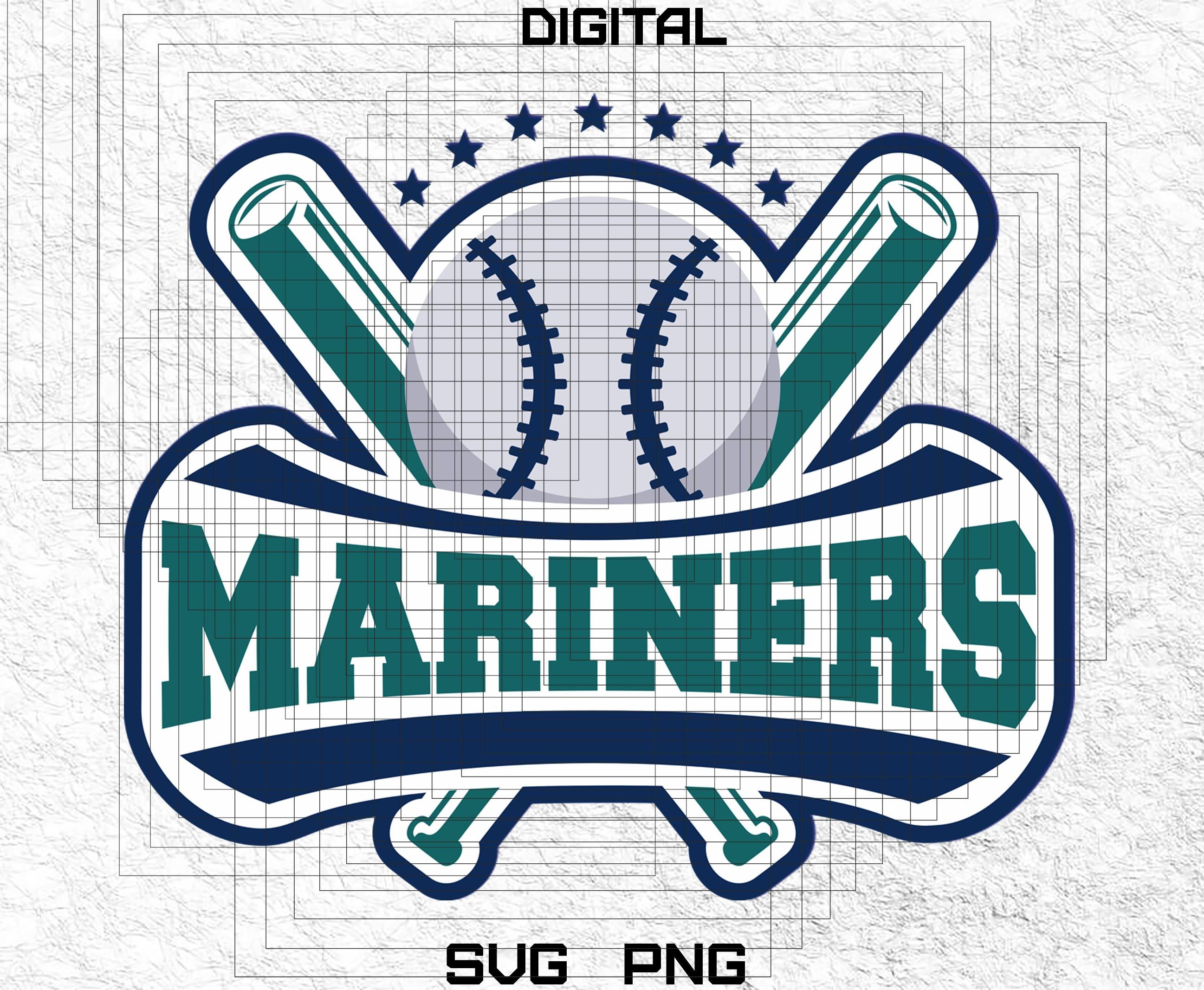 Mariners Baseball Svg