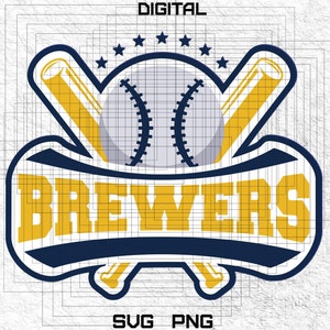 Brewers Baseball Svg