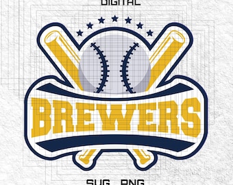 Brewers Baseball Svg