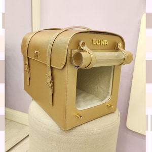Custom Dog Travel Bag Dog Backpack Dog Walking Bag Personalized Dog Bag
