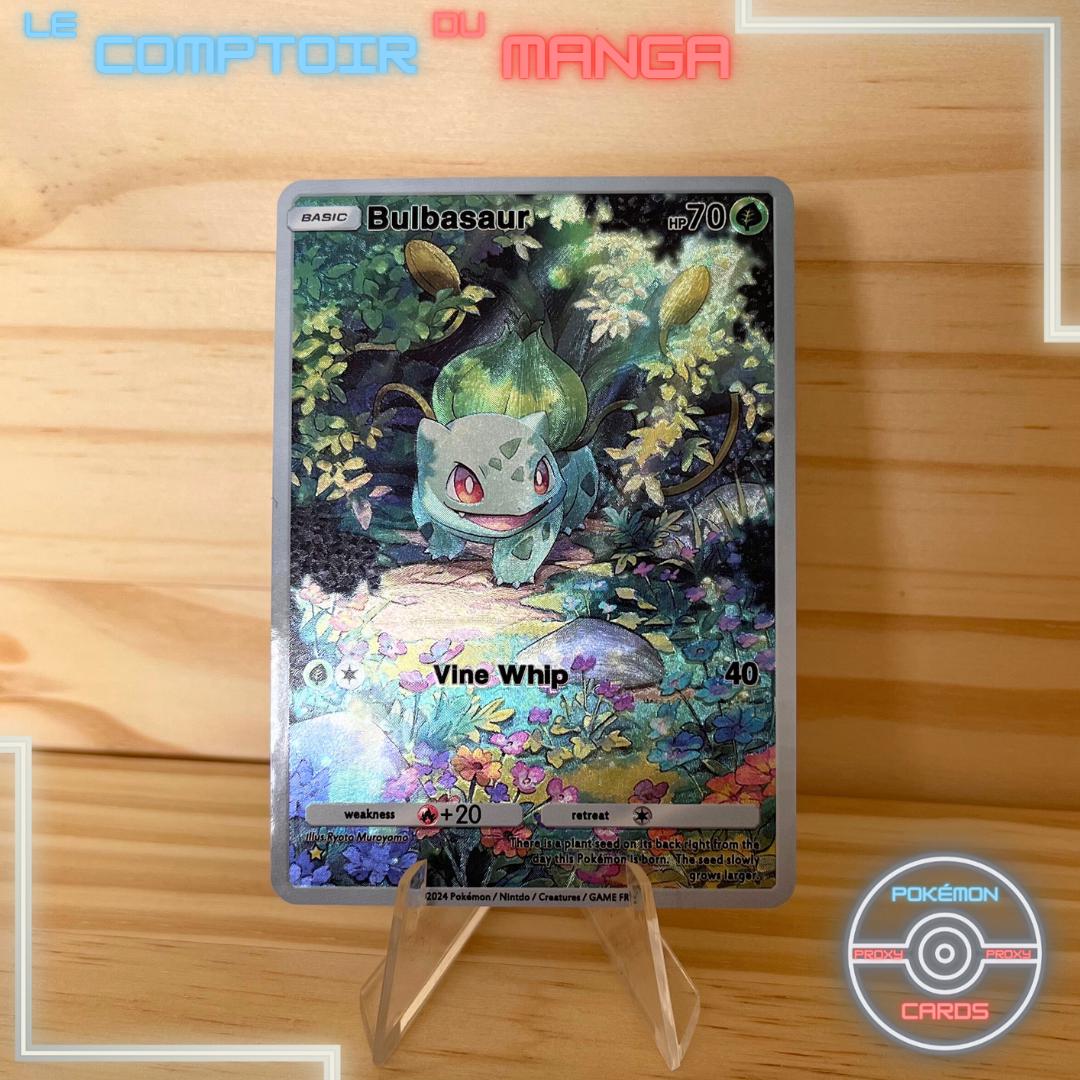 bulbasaur full art pokemon card Bulbasaur Full Art AR 166/165 SV2a 151 Pokemon Card Japanese –  RetroSniper.com main image 0