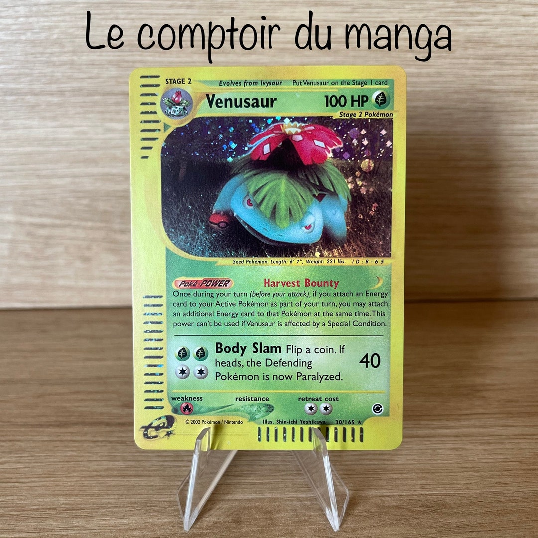 Venusaur 30/165 Expedition 2002 English Version Holographic Proxy High