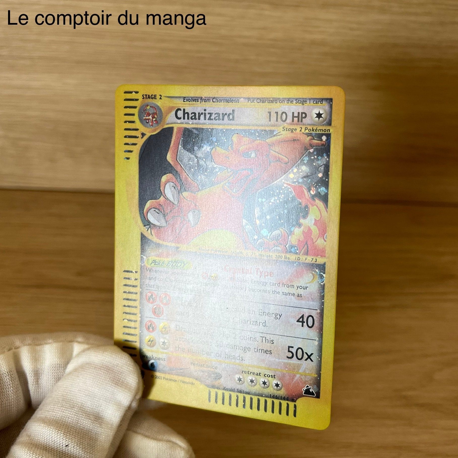 Charizard 146/144 Skyridge 2003- Wizards - English Version Charizard 146/144 Skyridge 2003- Wizards - English Version