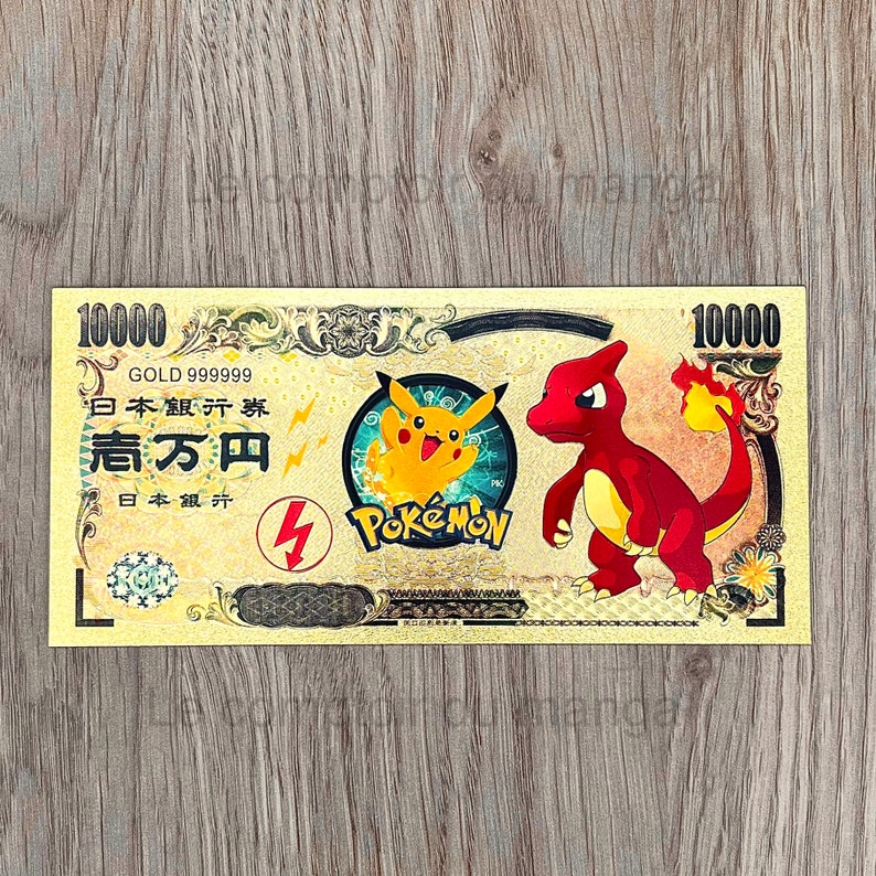 Pokemon - Nippon Ginko Banknotes - Lot/individual -starter-reptincel ...