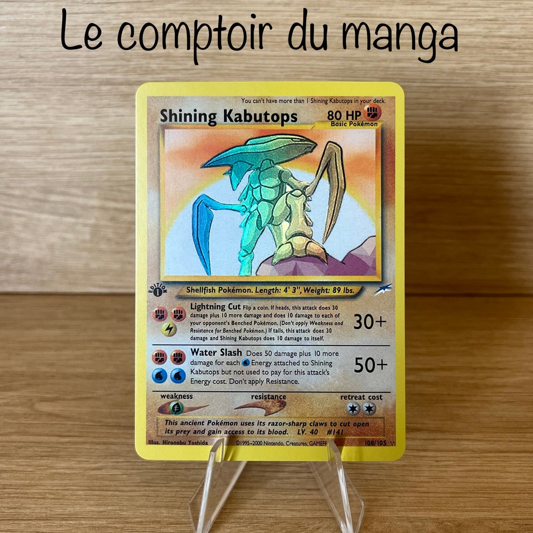 Shining Kabutops 108/105 Neo Destiny - English Version Shining Kabutops 108/105 Neo Destiny - English Version
