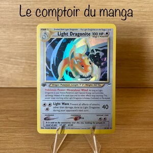 やさしいカイリュー英語 Light Dragonite 1ED Holo light dragonite 1st edition neo destiny 14/105 Near Mint