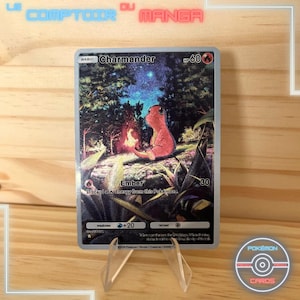 Charmander 230/226 - Genetic Power Charizard - Version Anglaise - Pokémon Pocket Card  - Holographique et Texturé - Proxy