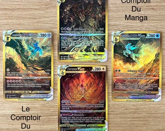 Arceus, Palkia, Dialga and Giratina VSTAR From Crown Zenith