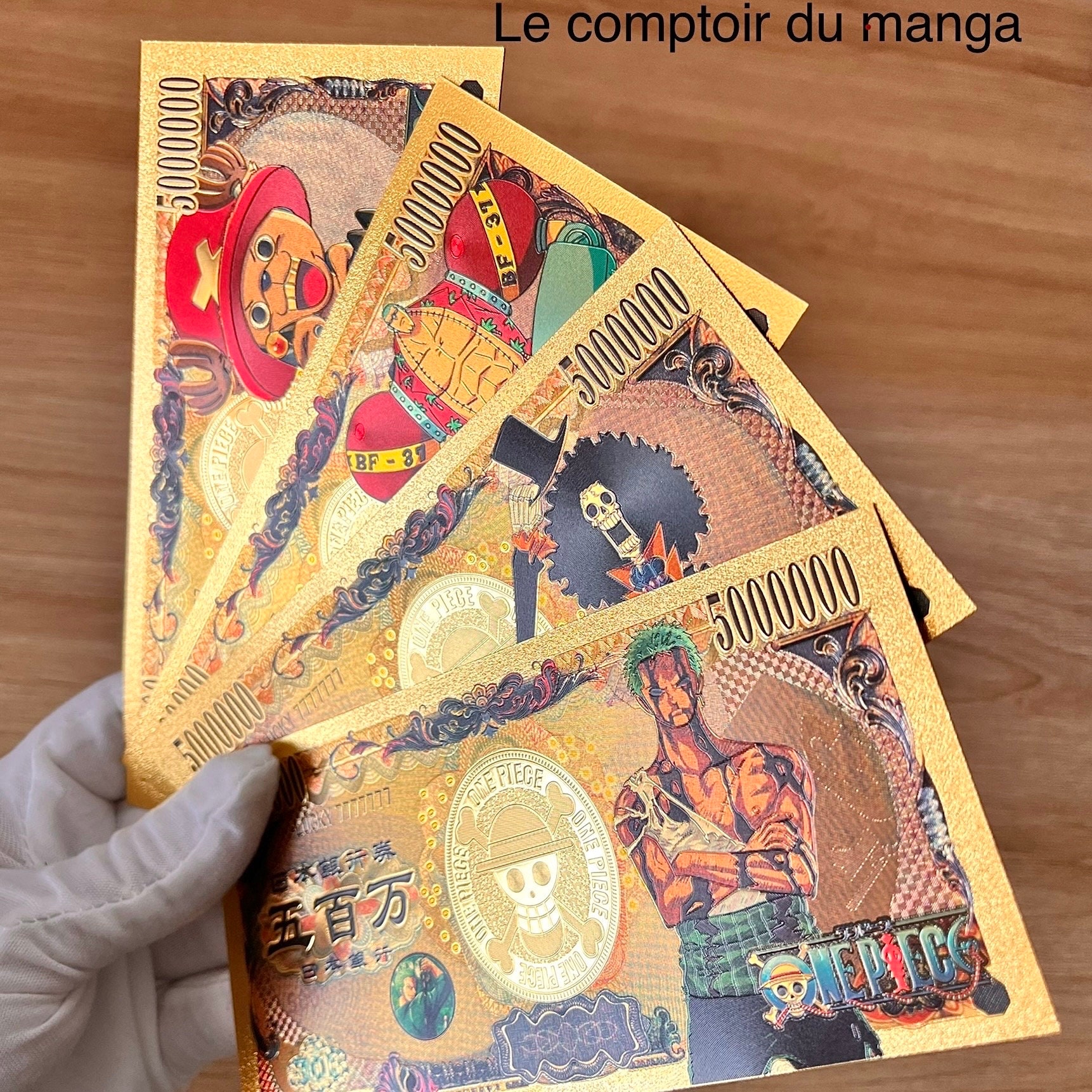 One Piece - Collectible Banknotes - Nippon Ginkon - 24 Characters - 24K  Gold Plated - Mugiwara - Engraved - Manga - Etsy Hong Kong