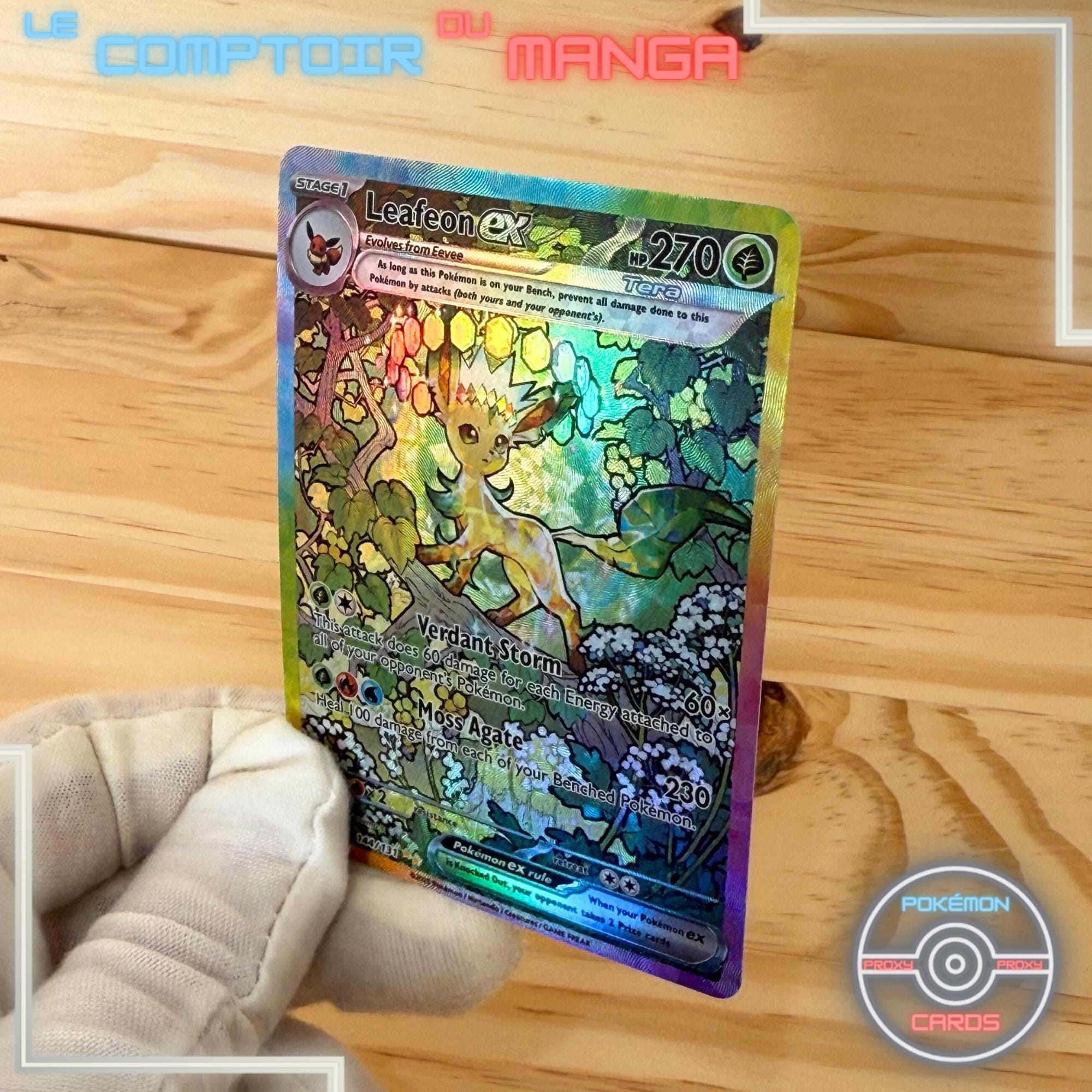 Leafeon EX 144/131 - Sv8a Prismatic Evolutions - English
