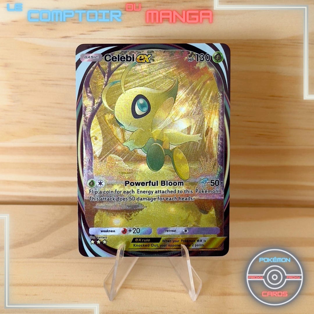 Celebi EX 85/68 - Mystical Island - English Version - Pokémon