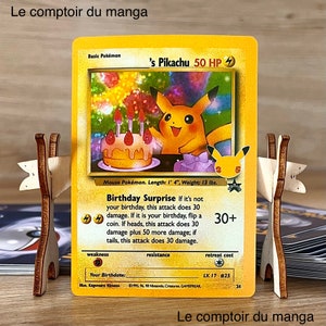 Pokemon Card Pikachu Surf/vuelo English Holographic 