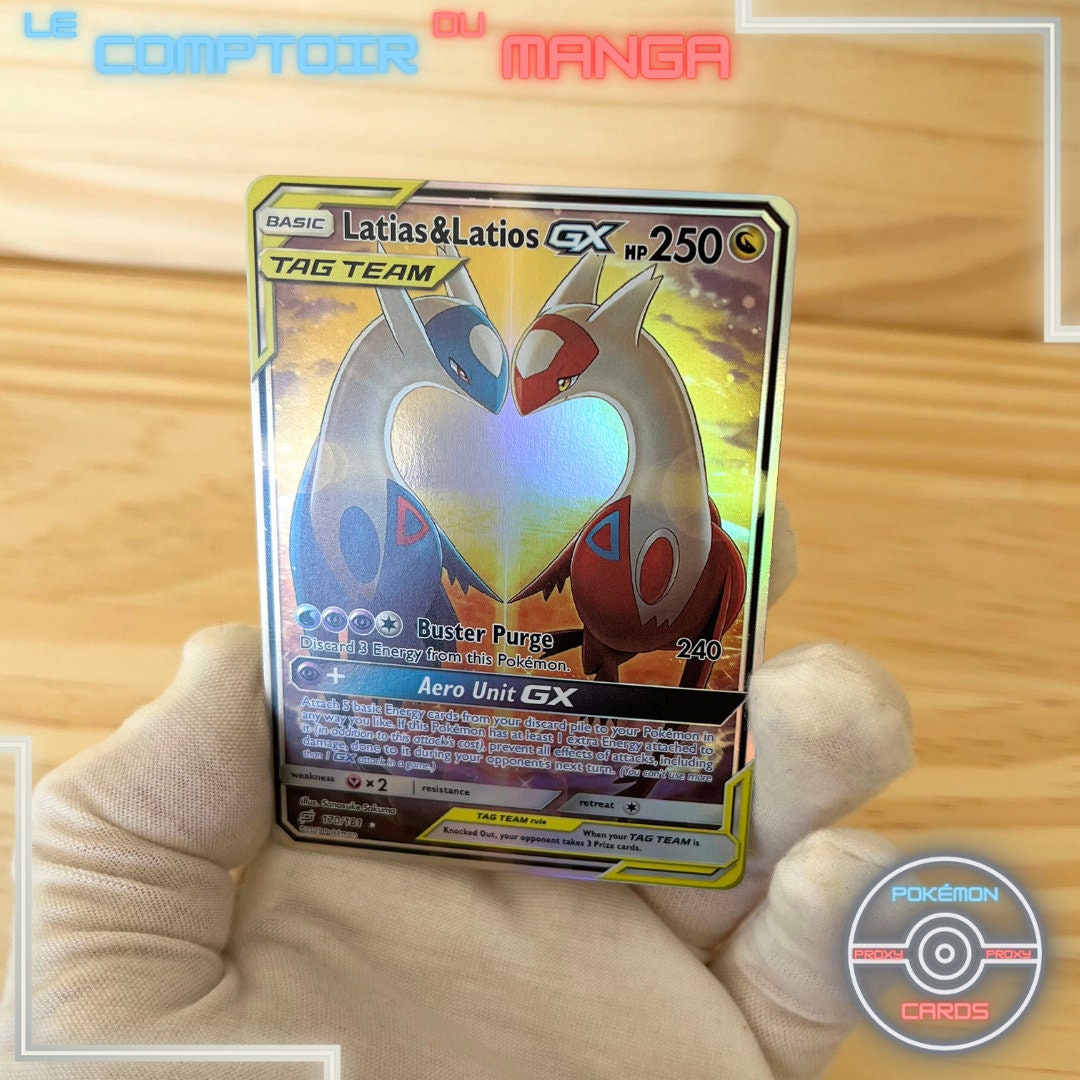 Latias & Latios GX 170/181 - Team up - English Version Latias & Latios GX 170/181 - Team up - English Version