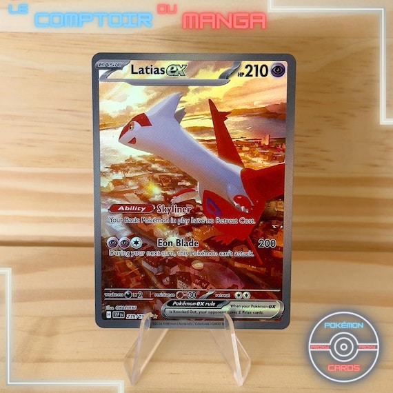 Pokemon Card Elite Trainer Boxes Pokemon TCG Latias Ex 076/191 - Surging Sparks - Double Rare Foil Card - Near Mint Pokemon Trading Card Game Pokemon Card Elite Trainer Boxes Pokemon TCG Latias Ex 076/191 - Surging Sparks - Double Rare Foil Card - Near Mint Pokemon Trading Card Game