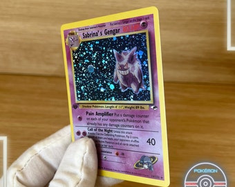 Sabrina's Gengar 14/132 Gym Heroes - English Version - Holographic