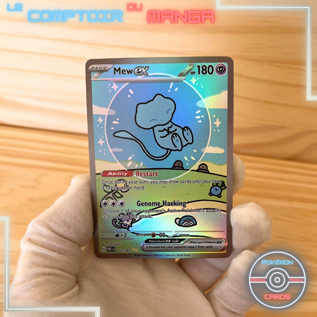 Mew ex 232/091 Sv: Paldean Fates Holo for sale online | eBay