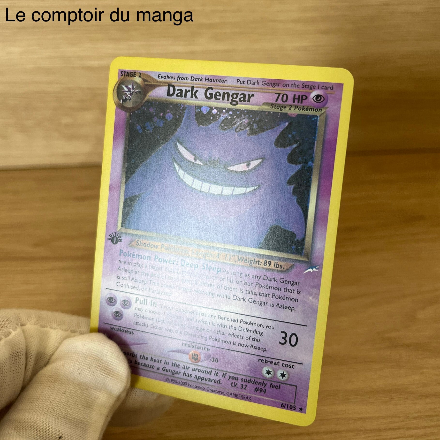 Dark Gengar 6/105 Neo Destiny - English Version