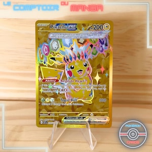 Pikachu EX 247/191 – SSP Surging Sparks – Englische Version – Holografisch – Proxy – Hohe Qualität