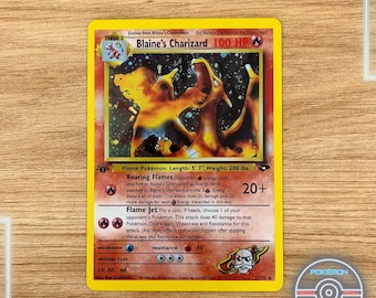 Blaine's Charizard 2/132 Gym Challenge - English Version