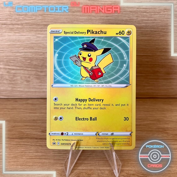 Special Delivery Pikachu Promo SWSH074 - Sword & Shield - English