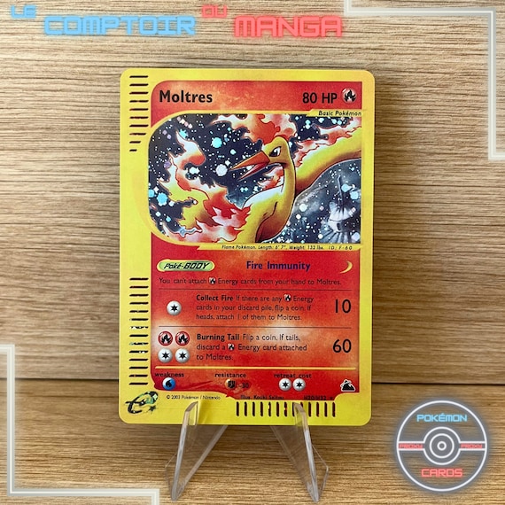 Moltres H20/H32 Skyridge - English Version - Holographic - Proxy