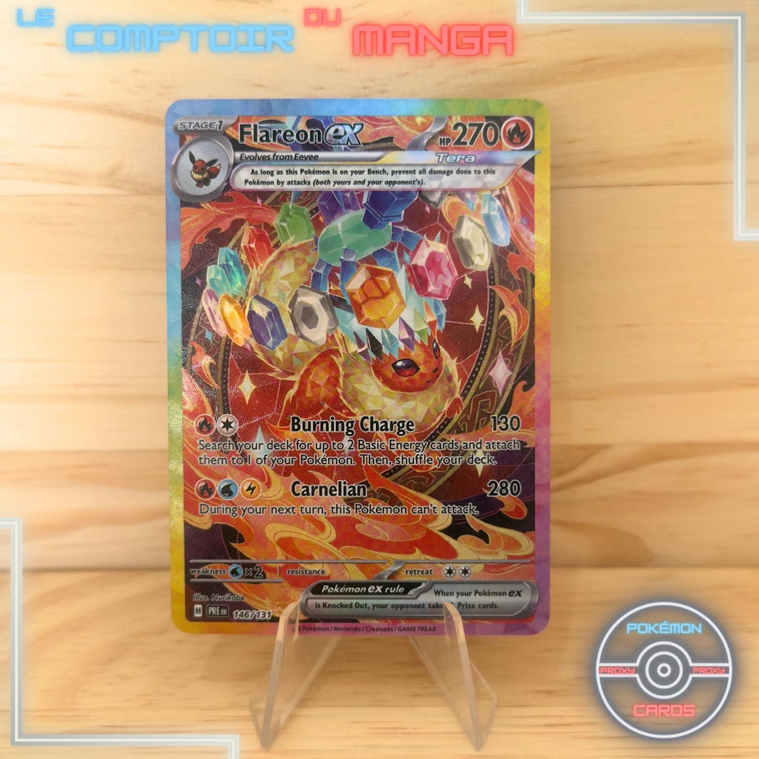 Flareon EX 146/131 - Sv8a Prismatic Evolutions - English